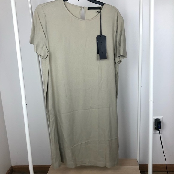 NWT Jenni Kayne Crepe T Shirt Dress - Picture 4 of 9